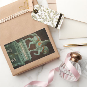 Equestrian Monument to Sir John Hawkwood, Uccello Rectangular Sticker