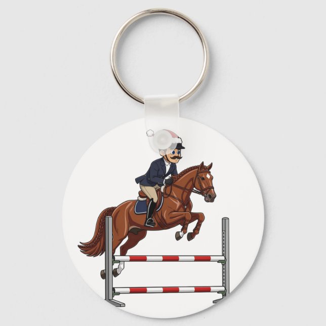 Equestrian Nutcracker Christmas 2026 Holiday   Key Ring (Front)