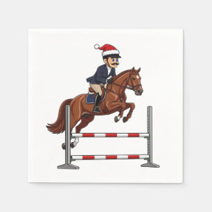Equestrian Nutcracker Christmas 2026 Holiday   Napkin