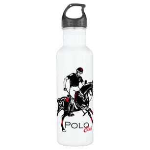 equestrian polo sport club 710 ml water bottle