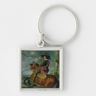 Equestrian Portrait of Don Gaspar de Guzman Key Ring