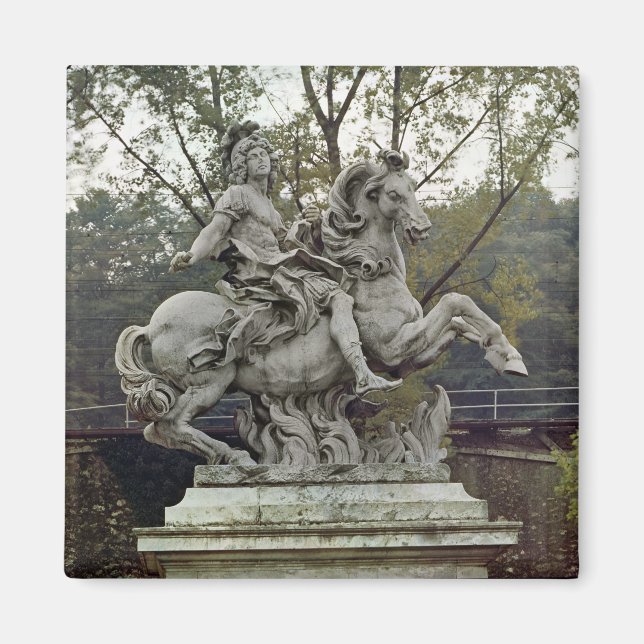Equestrian Portrait of Louis XIV 2 Magnet (Front)