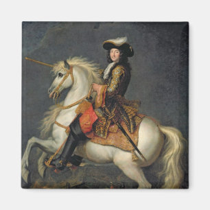 Equestrian Portrait of Louis XIV Magnet