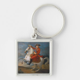 Equestrian Portrait of Louis XVI 1791 Key Ring