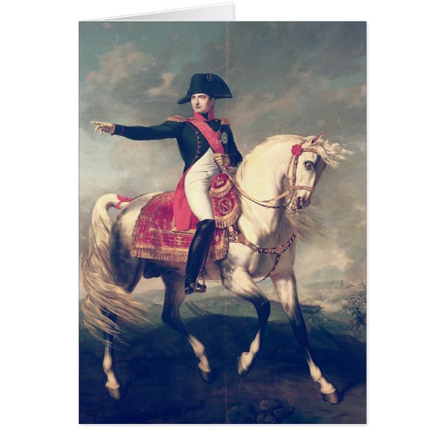 Equestrian Portrait of Napoleon I  1810 (Front)