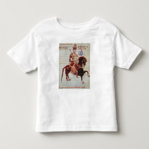 Equestrian portrait of Pepin King of Italy Toddler T-Shirt