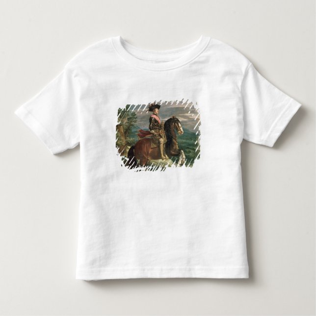 Equestrian Portrait of Philip IV  c.1636 Toddler T-Shirt (Front)