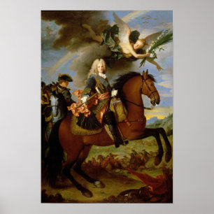 Equestrian Portrait of Philip V Poster