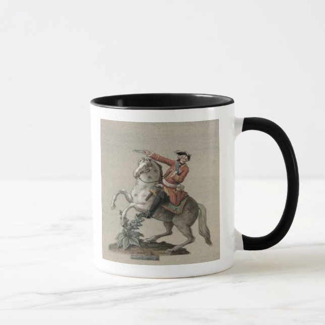 Equestrian portrait of Prince Charles Mug (Right)