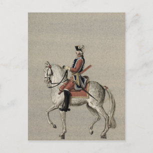 Equestrian portrait of Prince Charles Postcard