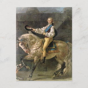 Equestrian Portrait of Stanislas Kostka Postcard