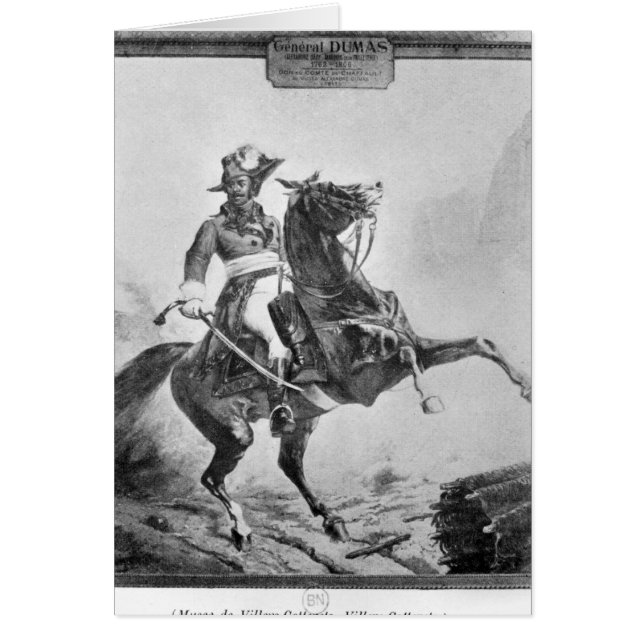 Equestrian portrait of Thomas Alexandre (Front)