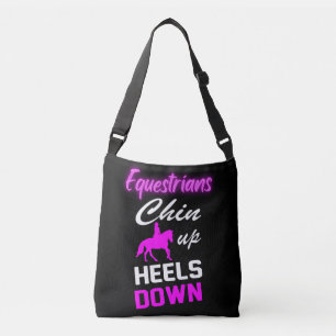 Equestrian Riding Quotes    Crossbody Bag