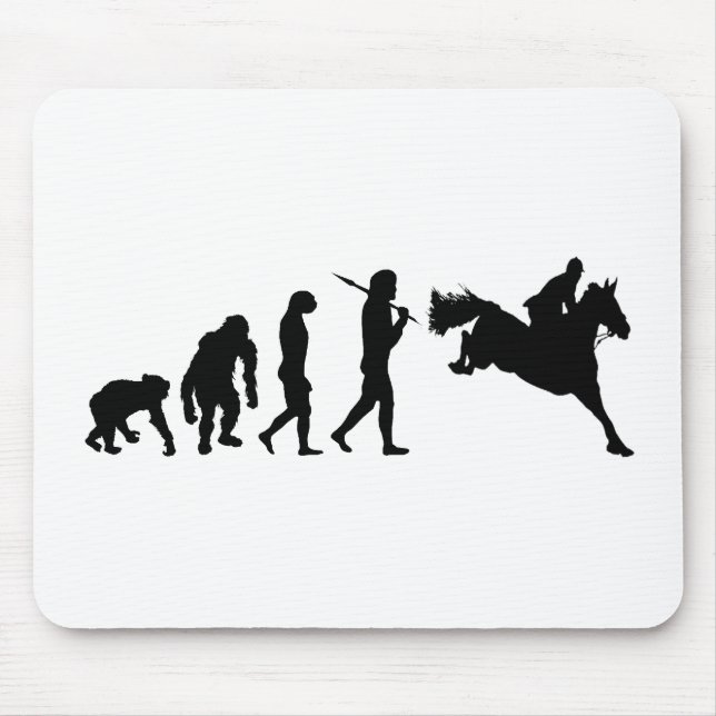 Equestrian Show Jumping riders gift ideas Mouse Pad (Front)