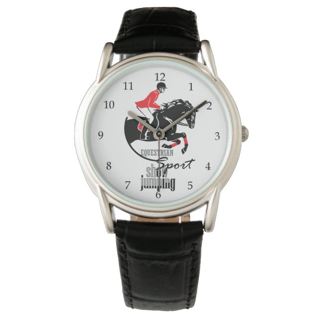 equestrian show jumping watch (Front)