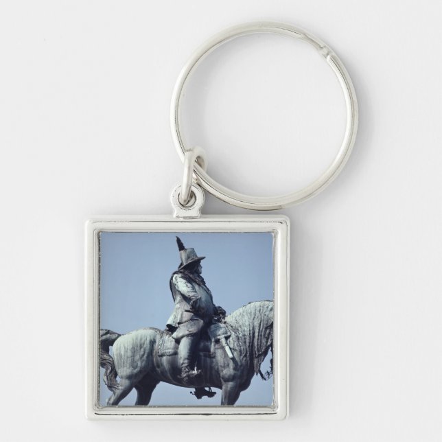 Equestrian statue of Charles Gustav X , Key Ring (Front)