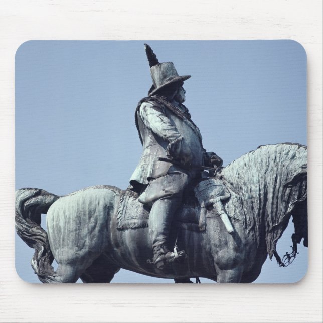 Equestrian statue of Charles Gustav X , Mouse Pad (Front)