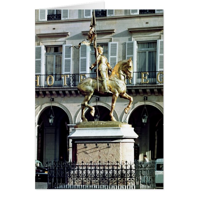 Equestrian statue of Joan of Arc (Front)