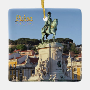 Equestrian statue of King José I, Lisbon Ceramic Ornament