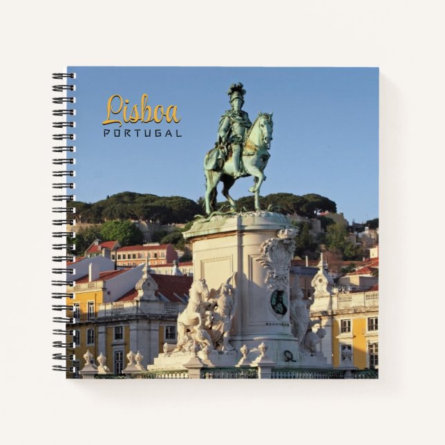 Equestrian statue of King José I, Lisbon  Notebook (Front)