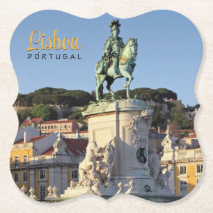 Equestrian statue of King José I, Lisbon Paper Coaster