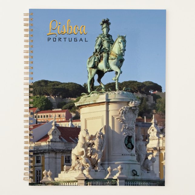 Equestrian statue of King José I, Lisbon  Planner (Front)