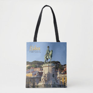 Equestrian statue of King José I, Lisbon  Tote Bag