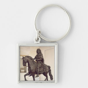 Equestrian statue of Louis XIV Key Ring