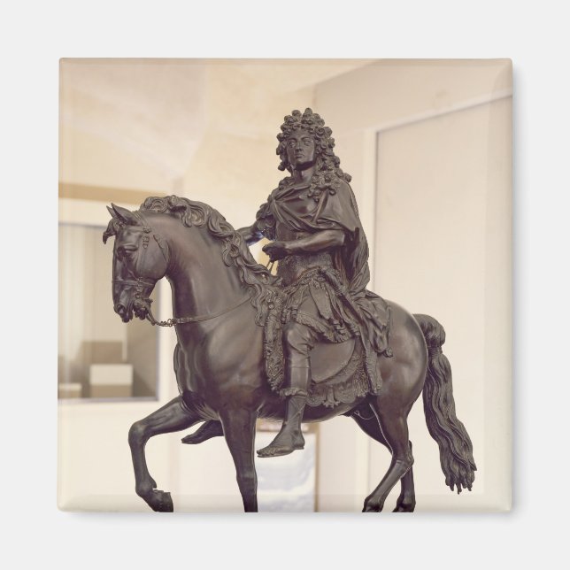 Equestrian statue of Louis XIV Magnet (Front)