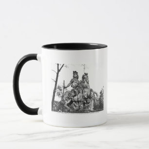 Equestrian statue of Louis XIV Mug