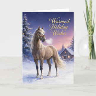 Equestrian Themed Christmas Greeting Cards