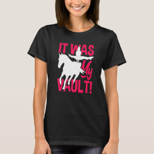 Equestrian Vaulting Horse Vaulting Horseback Vault T-Shirt