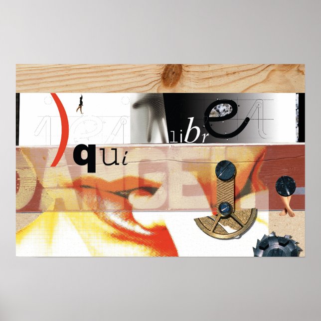 Equilibre : Danger ! Poster (Front)