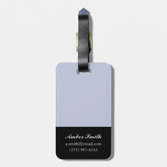 Equilibre no 24 luggage tag (Back Vertical)