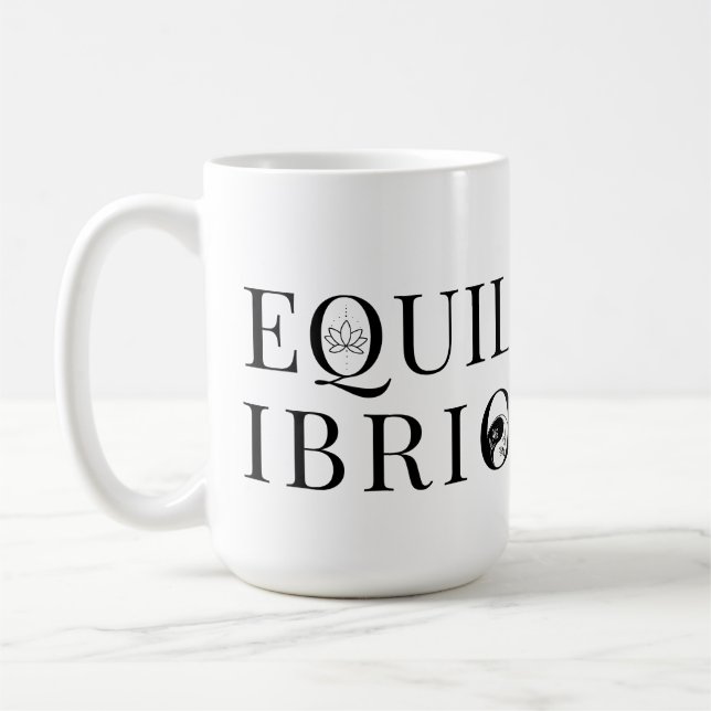 Equilibrio (Zen) Coffee Mug (Left)