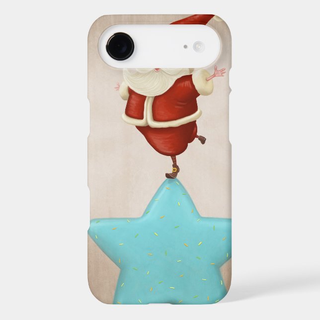 Equilibrist Santa Claus Case-Mate iPhone Case (Back)