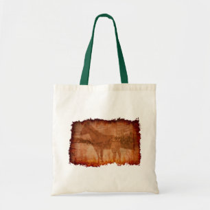 Equine Art and "I Dream of Horses" Quote Tote Bag