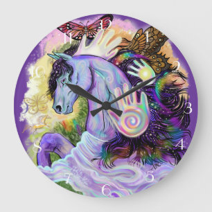 Equine Dreams~wall Clock
