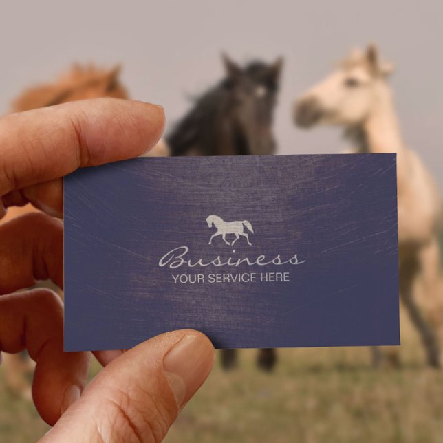 Equine Horse Riding Equestrian Business Card (Creator Uploaded)