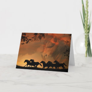 Equine - Horse Sympathy Card