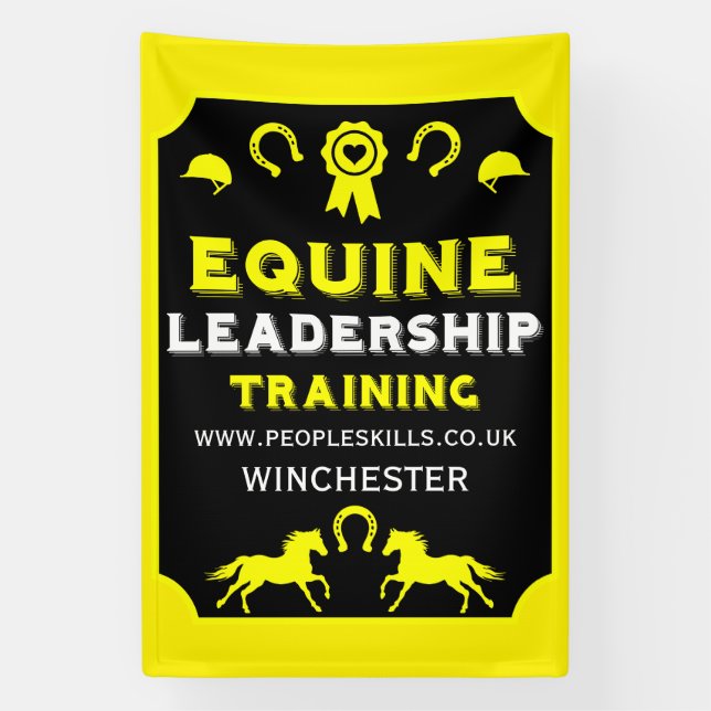Equine leadership Training Banner (Vertical)