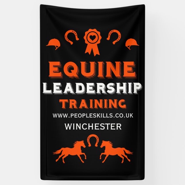 Equine leadership Training Banner (Vertical)