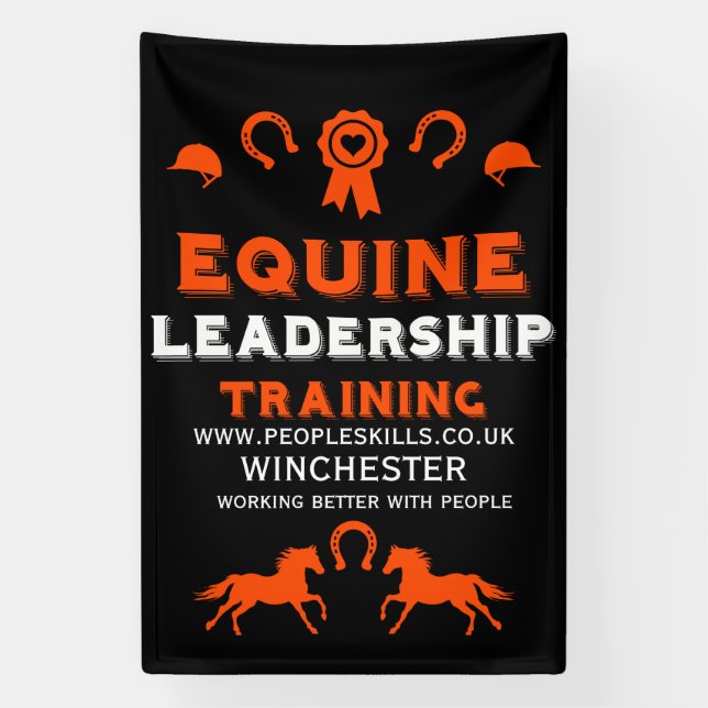Equine leadership Training Banner (Vertical)