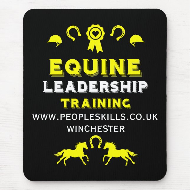 Equine leadership Training Mouse Pad (Front)