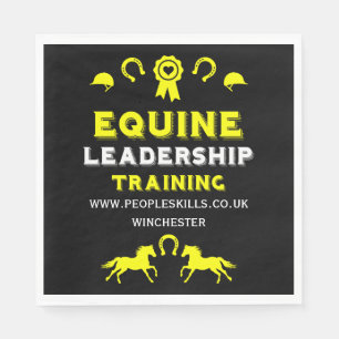 Equine leadership Training Napkin