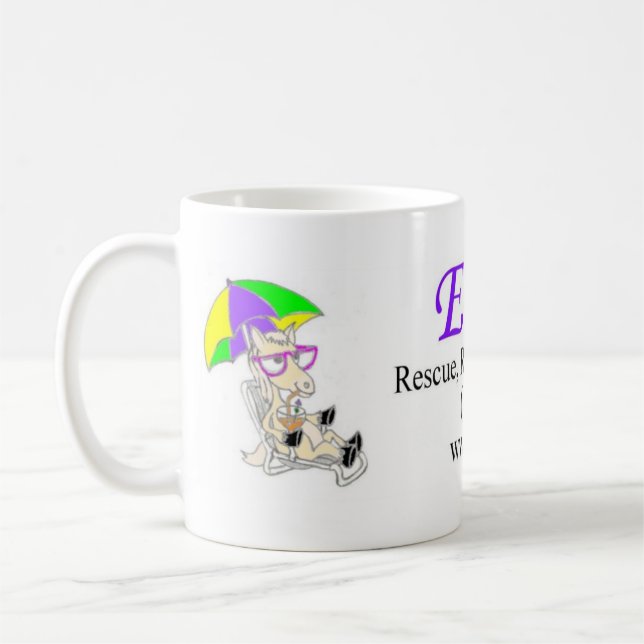 Equine Recline Mug (Left)