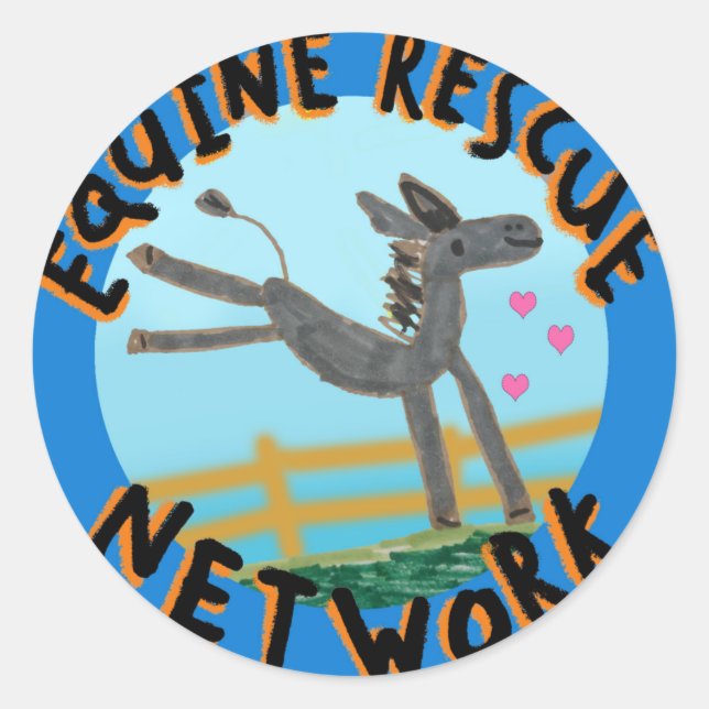 Equine Rescue Network Stickers (Front)
