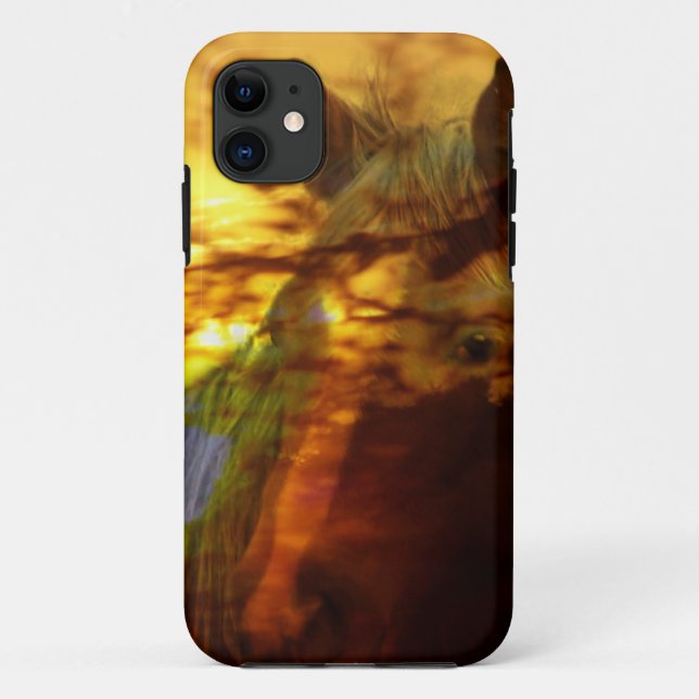 Equine sunset Case-Mate iPhone case (Back)