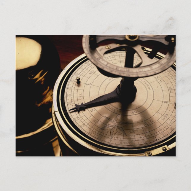Equinoctial Solar Watch | 1880 Postcard (Front)