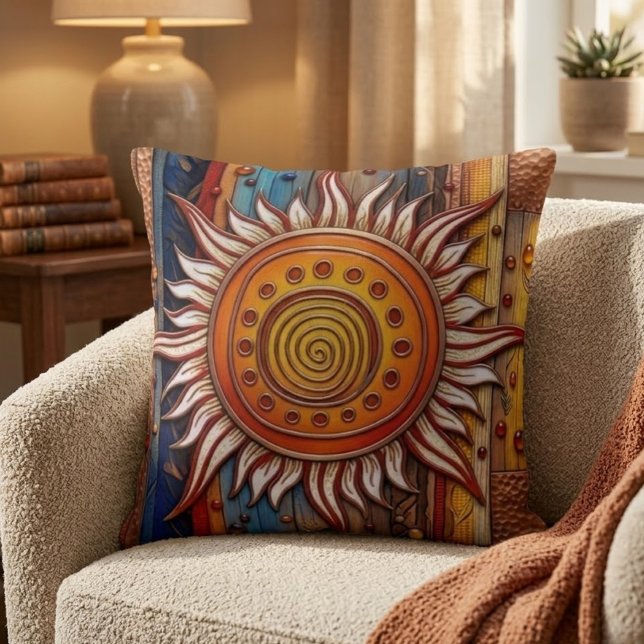 Equinox Mandala Sun  Cushion (Creator Uploaded)